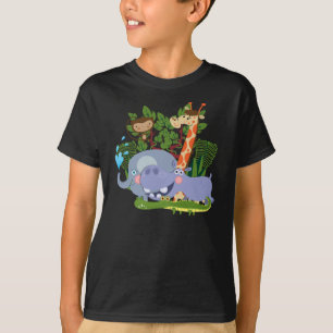 T-shirt Animaux mignons de safari
