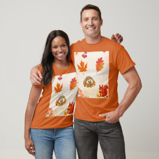 T-shirt Animaux mignons sur un t-shirt.