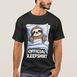 T-shirt Animaux officiels drôles de chemise de nuit mignon