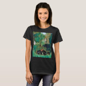T-shirt Animaux sauvages dans la forêt tropicale (Devant entier)