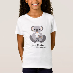 T-Shirt Animaux sauvages - Sauvez le KOALAS - Animaux en v