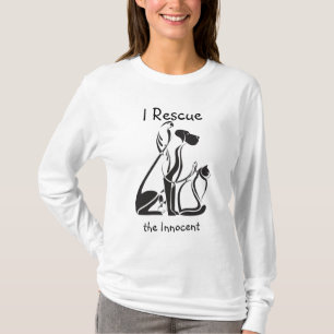 T-shirt Animaux Stylisés de sauvetage