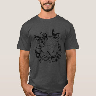 T-shirt Animaux Terre Sauver Animaux Terre Amant Environne