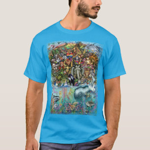 T-shirt Animaux terrestres et marins