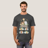 T-shirt Animaux vintage (Devant entier)