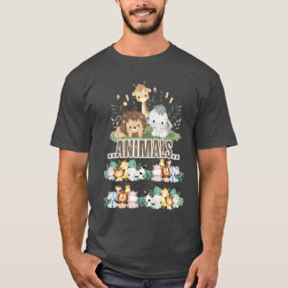 T-shirt Animaux vintage