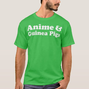 T-shirt Anime and Guinea Pigs or Guinea Pig Kawaii 