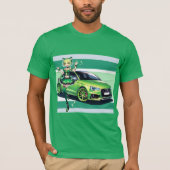 T-shirt Anime Audi RS3 (Devant)