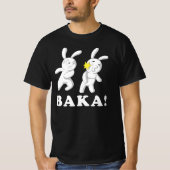 T-shirt Anime Baka Rabbit Slap Japonais (Devant)