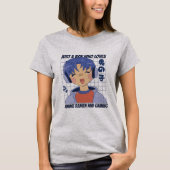 T-shirt Anime Boy Avec Casque (Devant)
