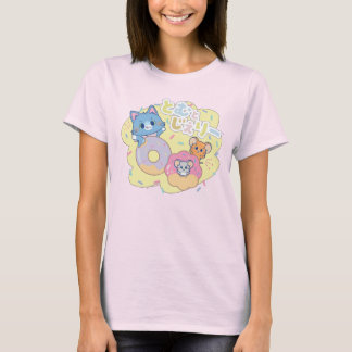 T-shirt Anime Donut délice avec Tom, Jerry et Tuffy