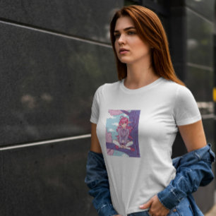 T-shirt Anime Elf Girl dans un arbre