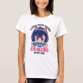 T-shirt Anime Et Jeux (Devant)