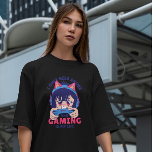 T-shirt Anime Et Jeux