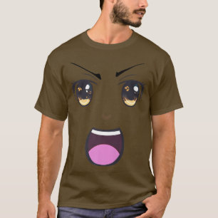 T-shirt Anime Eyes Angry Japon Culture Art Japonais Aes