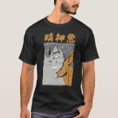 T-shirt Anime foncé japonais mal Spirit (Devant)