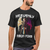 T-SHIRT ANIME - FORME DÉMONIQUE CÉLESTE (Devant)