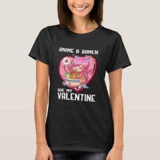 T-shirt Anime Forn Girls Anime Ramen Sont Mes