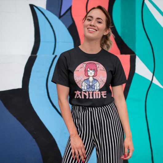 T-shirt Anime Girl