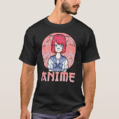 T-shirt Anime Girl (Devant)