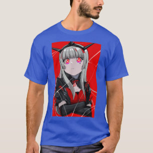T-shirt Anime Girl esthétique japonaise Waifu Otaku Weeb A