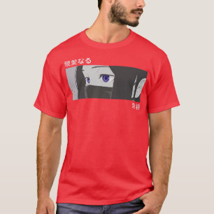 T-shirt Anime Girl Eyes Japon Art japonais Ota esthétique 