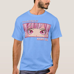 T-shirt Anime Girl Eyes Japonais Japon Art esthétique Anim