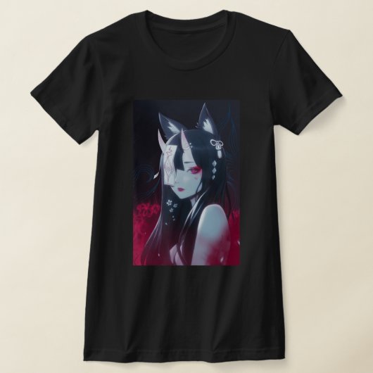 T-shirt Anime Girl Kawaii Waifu esthétique japonaise Manga (Poser)