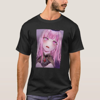 T-shirt Anime Girl Kawaii Waifu Pink Aesthetic Japanese Ot