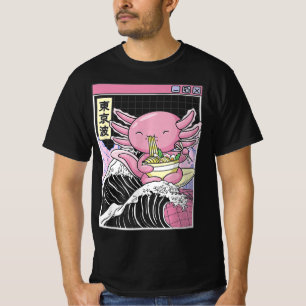 T-shirt Anime Girl Waifu Who Loves Anime Ramen And Sketchi