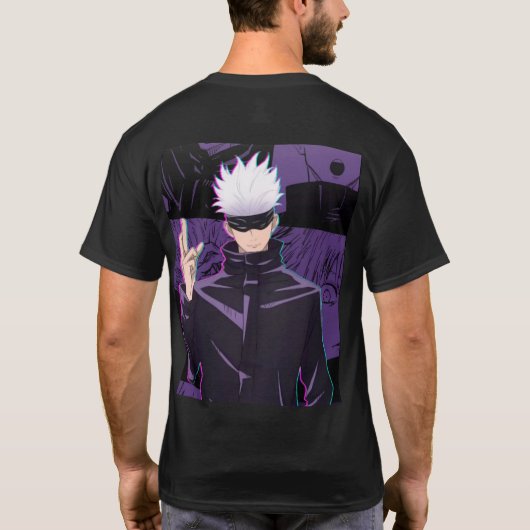 T-shirt animé Gojo (Dos)