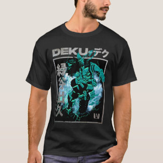 T-shirt Anime Hero Deku Izuku MidoriyaMeilleurs Designs Po