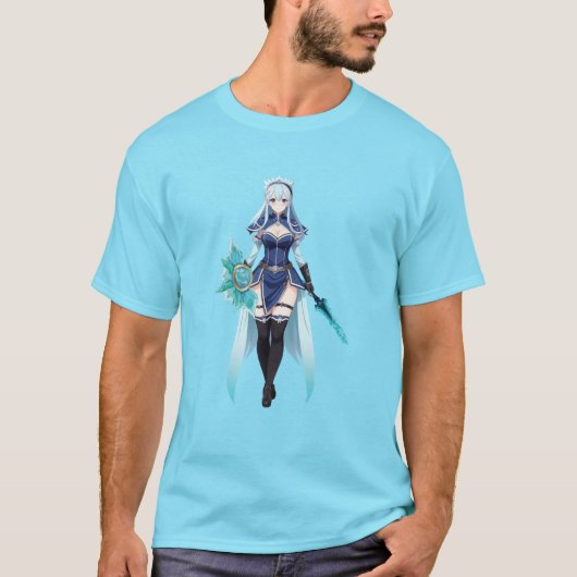 T-shirt Anime Ice Mage (Devant)