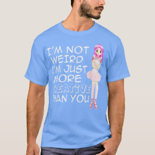 T-shirt ANIME INSPIRATIONAL , Graphic Novels, I'm Not Weir