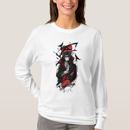 T-shirt anime Itachi uchiha (Devant)