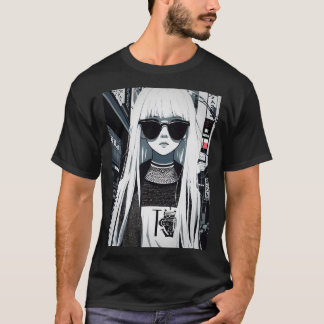 T-shirt Anime Japanese Fashion Aesthetic Girl