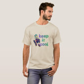 T-Shirt Anime « Keep It Cool » (Devant entier)