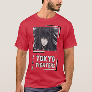 T-shirt Anime Manga Demon Otaku Girl Tokyo Style Top 