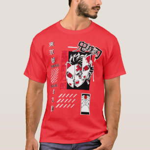 T-shirt Anime Manga Japon style démon Vêtements Otaku