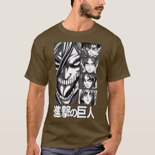 T-shirt Anime Manga Japon style démon Vêtements Otaku