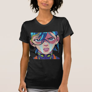 T-shirt Anime manga pop art amants pop amoureux dessin ani