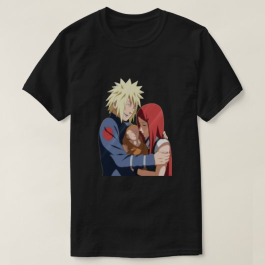 T-shirt anime minato et kushina Classic (Design devant)