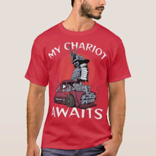 T-shirt Anime - My Chariot Awaites - Samurais - Voitures -