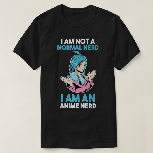 T-shirt Anime Nerd Premium (Design devant)