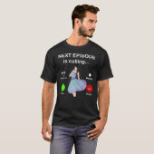 T-shirt Anime Next épisode appelle (Devant entier)