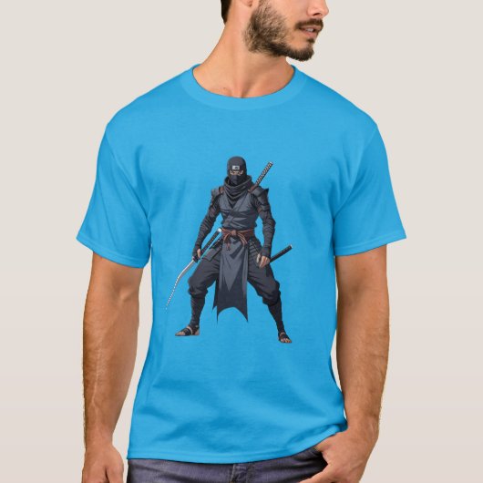 T-Shirt Anime Ninja Warrior (Devant)