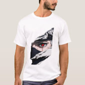 T-Shirt Anime Œil Sharingan | Graphique de Style N (Devant)