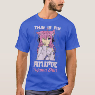 T-shirt Anime Pajama For Women Teen Girls for Ramen Anime 