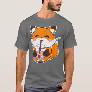 T-shirt Anime Pour Boire Boba Lait Bubble Thé Kawaii 31
