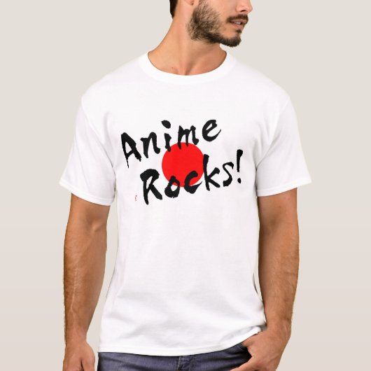 T-shirt Anime Rocks ! (Devant)